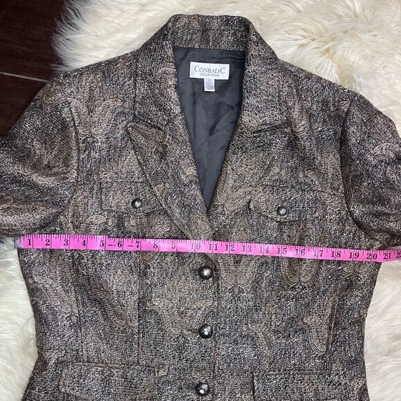 Conrad C Collection Vintage blazer sz 12 - Picture 6 of 7